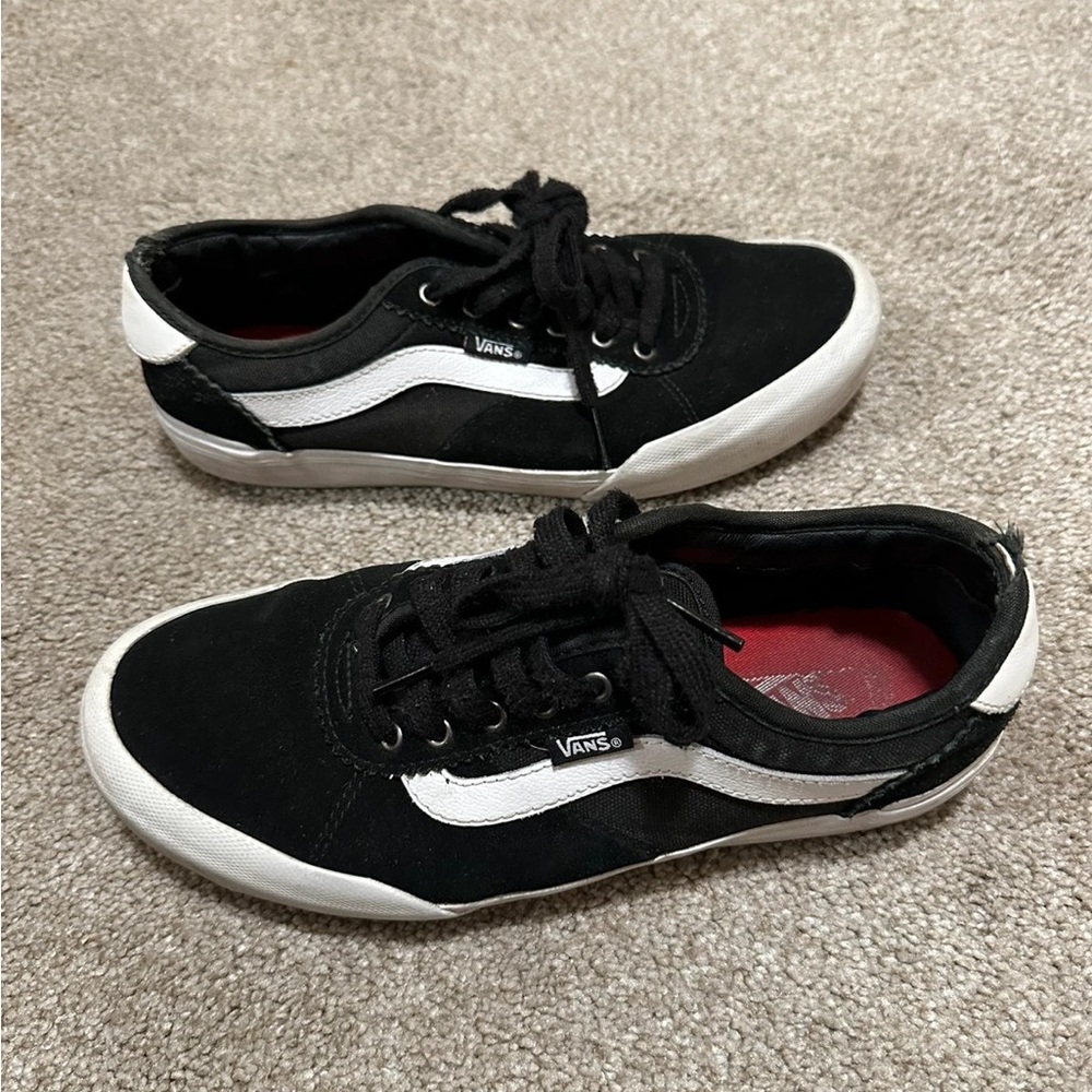 Vans Classic Black and White Low-Tops